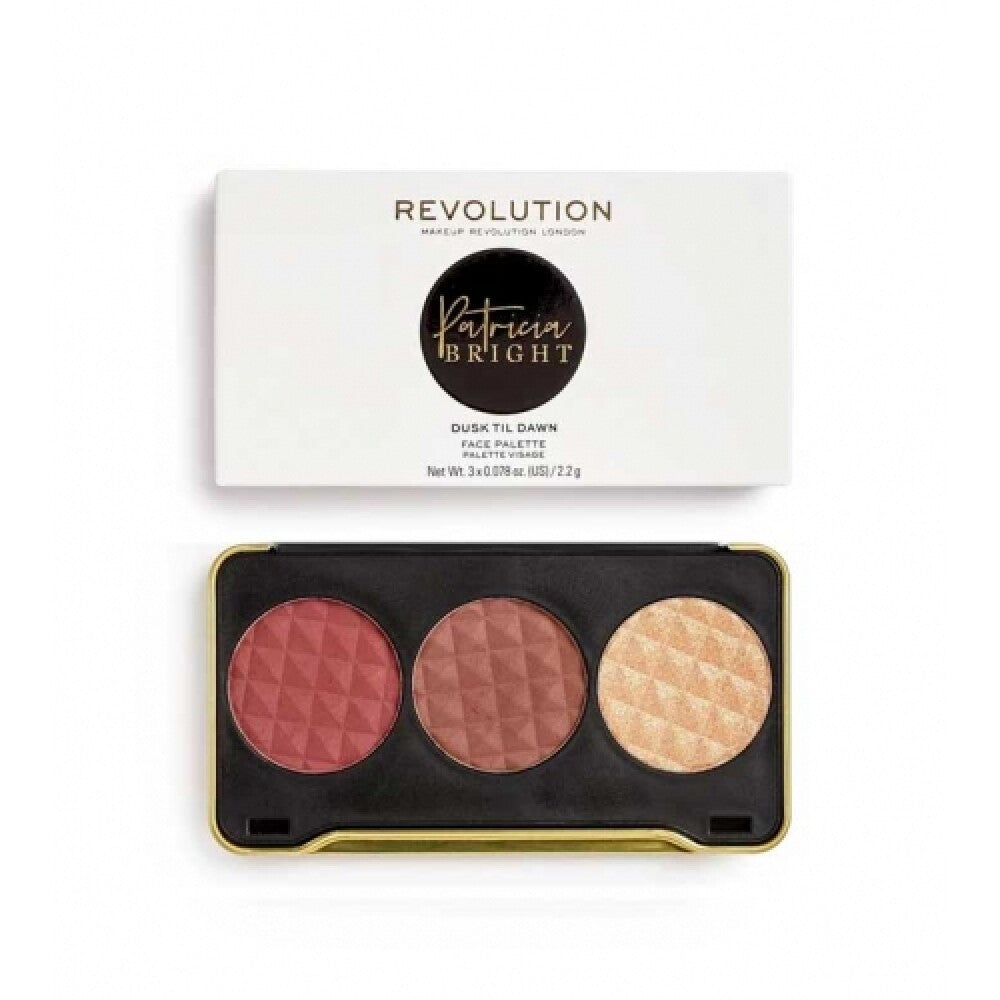 Makeup Revolution, Patricia Bright, Conturare, Paletă de față, De la amurg până în zori, 6.6 g - Olmarkt