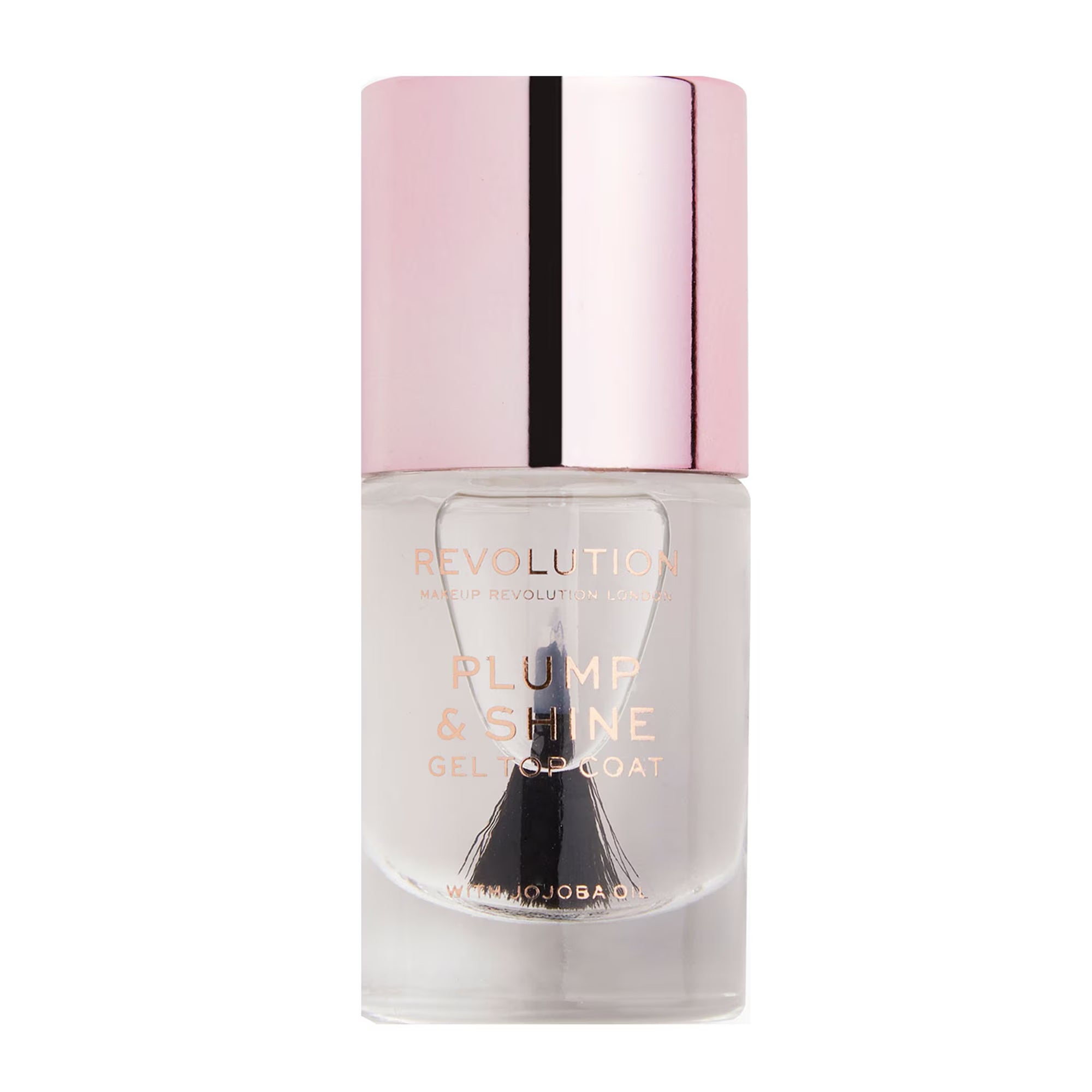 Makeup Revolution, Plump & Shine, Strat superior, Lac de unghii, 15 ml