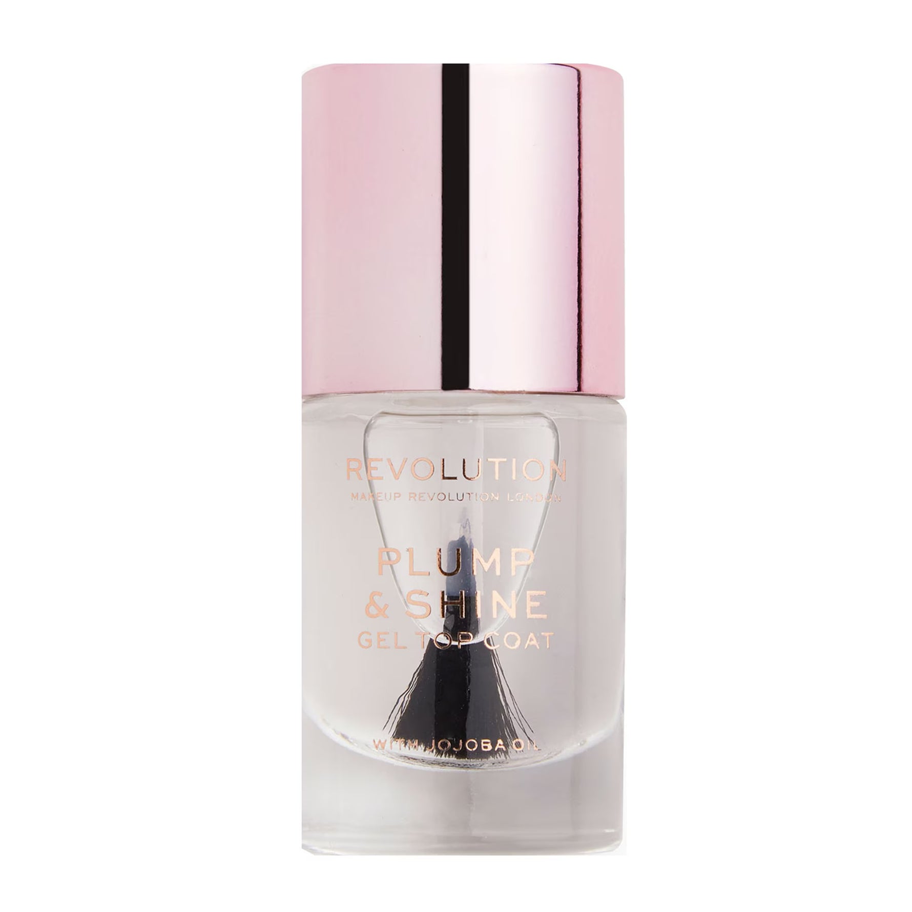 Makeup Revolution, Plump & Shine, Strat superior, Lac de unghii, 15 ml