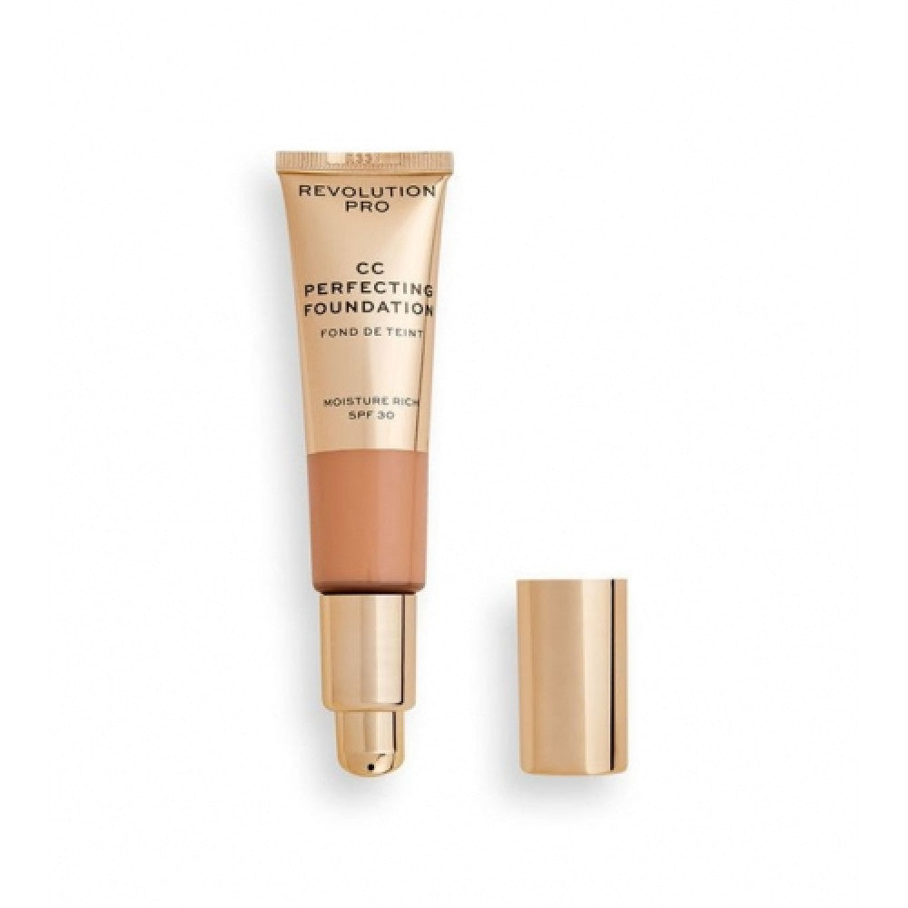Makeup Revolution, Pro CC Perfecting, Fond de ten cremos, F9, SPF 30, 26 ml - Olmarkt