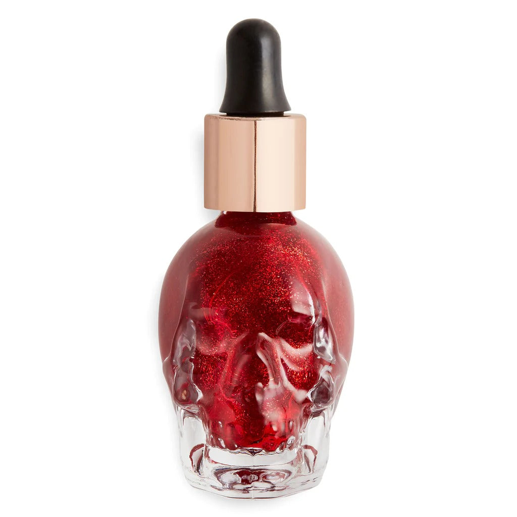 Makeup Revolution, Skull Edition, Iluminator lichid, Sângele dușmanilor mei, 13 ml - Olmarkt