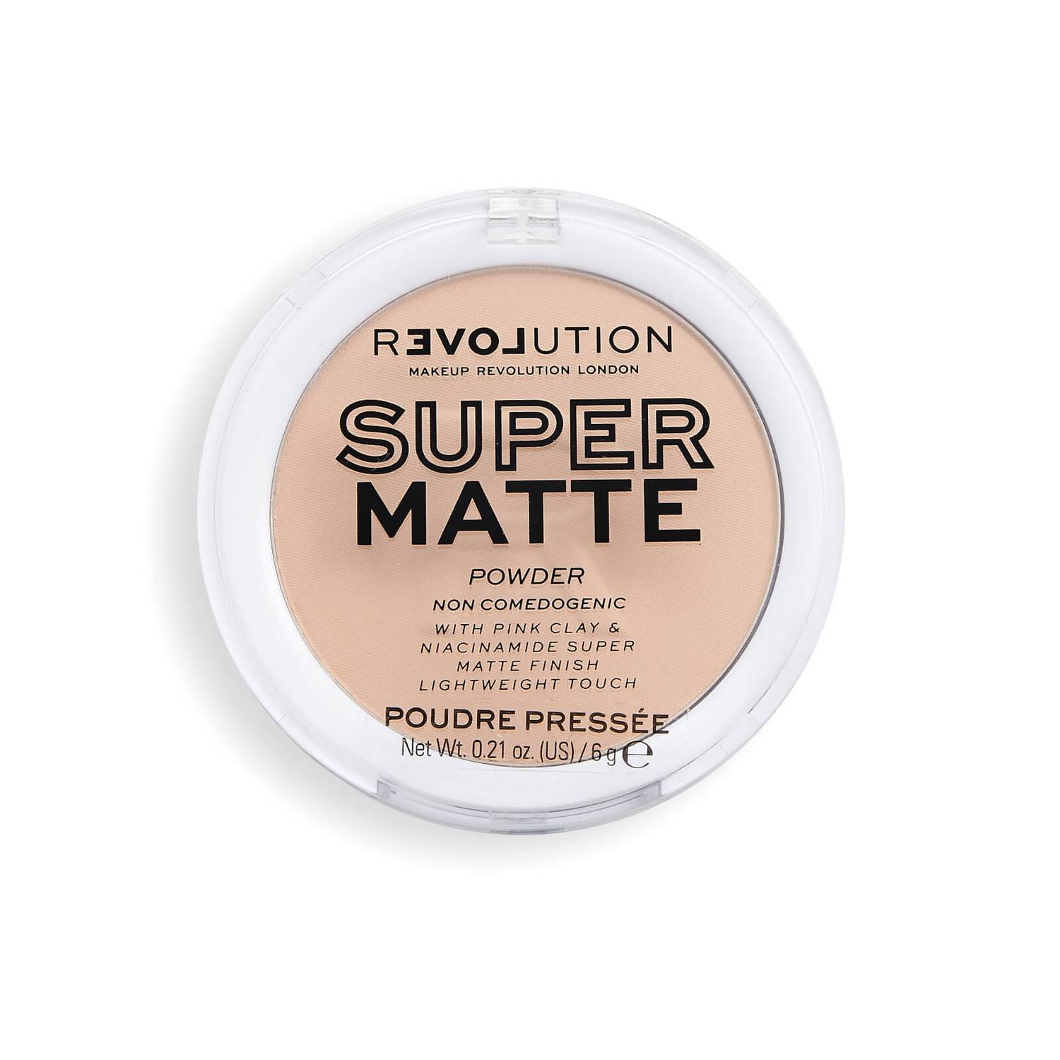 Makeup Revolution, Super Matte, Corector în pudră, Vanilie, 6 g - Olmarkt