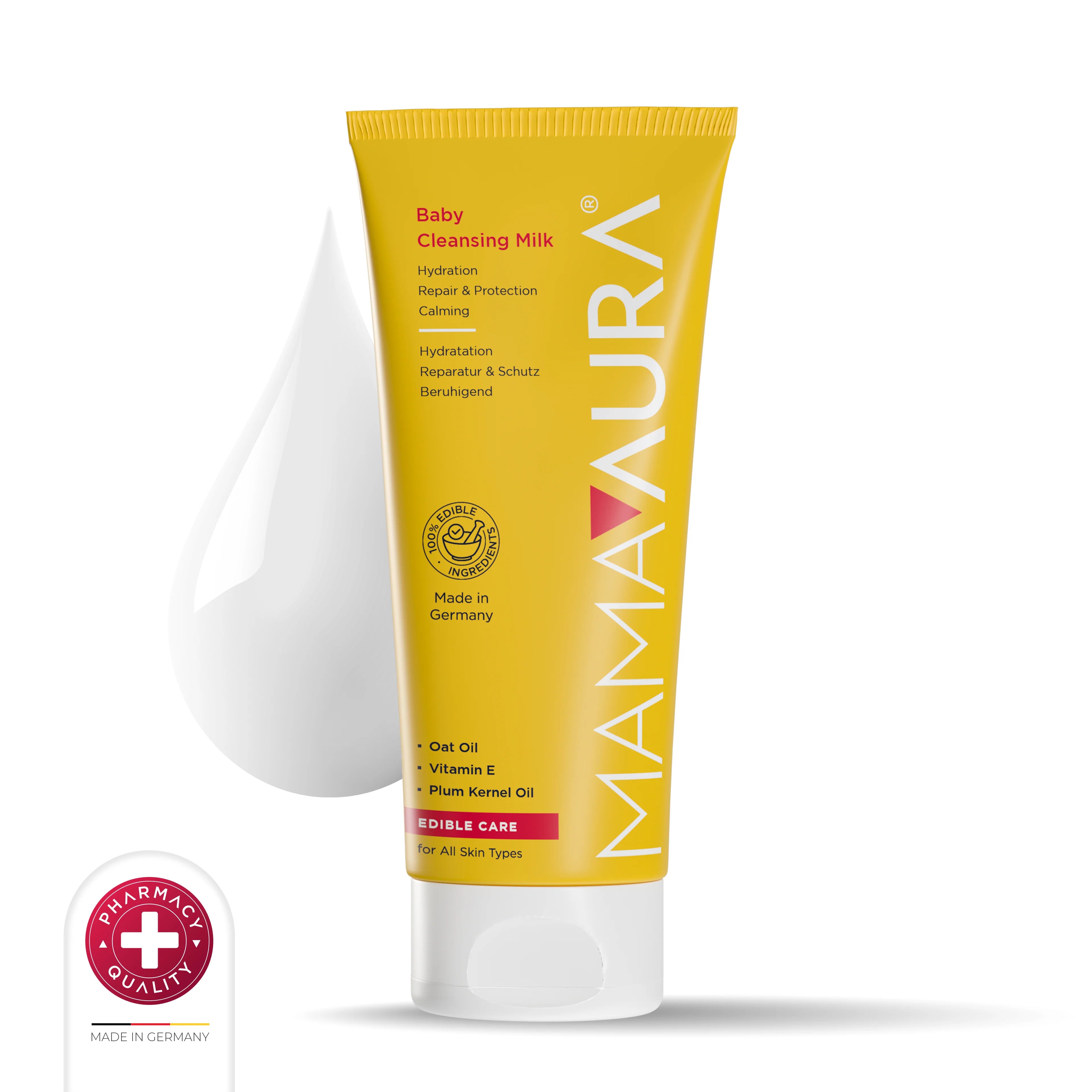 Mamaaura, Baby, Hidratant, Lapte demachiant, 200 ml