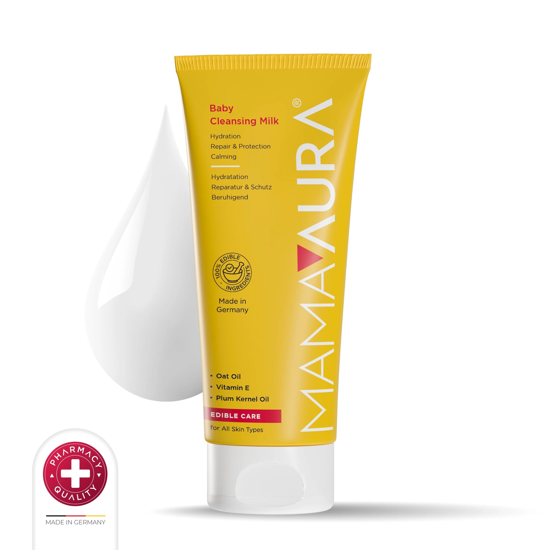Mamaaura, Baby, Hidratant, Lapte demachiant, 200 ml