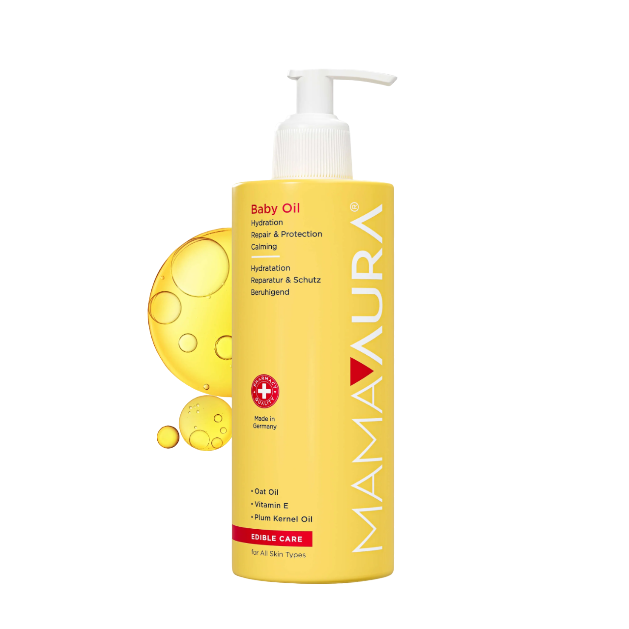 Mamaaura, Baby, Hidratant, Ulei de corp, 200 ml