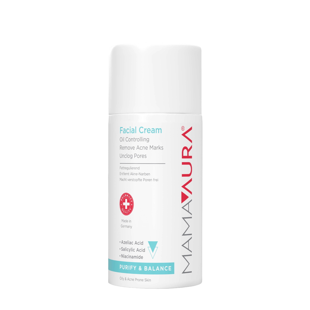 Mamaaura, Mamaaura, Semne post-acnee, Smântână, Pentru față, 50 ml