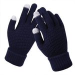 Manusi de Dama, Flippy, Functie Touchscreen (ecran tactil), Material Acril Tricotat, Manseta Elastica, Interior