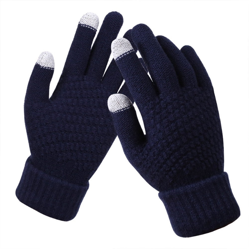 Manusi de Dama, Flippy, Functie Touchscreen (ecran tactil), Material Acril Tricotat, Manseta Elastica, Interior