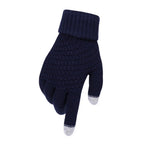 Manusi de Dama, Flippy, Functie Touchscreen (ecran tactil), Material Acril Tricotat, Manseta Elastica, Interior