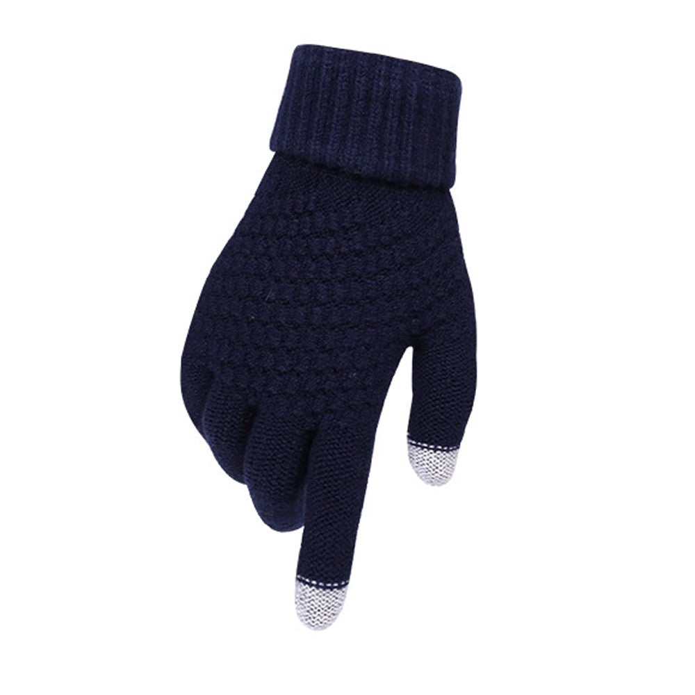 Manusi de Dama, Flippy, Functie Touchscreen (ecran tactil), Material Acril Tricotat, Manseta Elastica, Interior