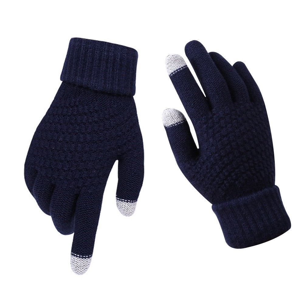 Manusi de Dama, Flippy, Functie Touchscreen (ecran tactil), Material Acril Tricotat, Manseta Elastica, Interior