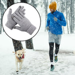 Manusi de Dama, Flippy, Functie Touchscreen (ecran tactil), Material Acril Tricotat, Manseta Elastica, Interior