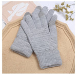 Manusi de Dama, Flippy, Functie Touchscreen (ecran tactil), Material Acril Tricotat, Manseta Elastica, Interior