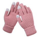 Manusi de Dama, Flippy, Functie Touchscreen (ecran tactil), Material Acril Tricotat, Manseta Elastica, Interior