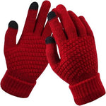 Manusi de Dama, Flippy, Functie Touchscreen (ecran tactil), Material Acril Tricotat, Manseta Elastica, Interior