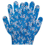 Manusi de Gradinarit, Flippy, din Nailon, Marime Universala 20 cm, Model Inflorat, Antiderapante, Multicolor