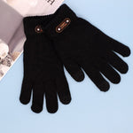 Manusi de Barbat, Flippy, Model Tricotat, Functie Touchscreen (ecran tactil), Material Acril, Manseta Elastica,