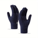 Manusi de Barbat, Flippy, Model H, Functie Touchscreen (ecran tactil), Material Acril Tricotat, Manseta Elastica,