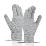Manusi de Dama, Flippy, Functie Touchscreen (ecran tactil), Material Acril Tricotat, Manseta Elastica, Interior