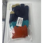 Manusi de Dama, Flippy, Model Ondulat, Functie Touchscreen (ecran tactil), Material Acril Tricotat, Manseta Elastica,