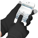 Manusi de Dama, Flippy, Functie Touchscreen (ecran tactil), Material Acril Tricotat, Manseta Elastica, Interior