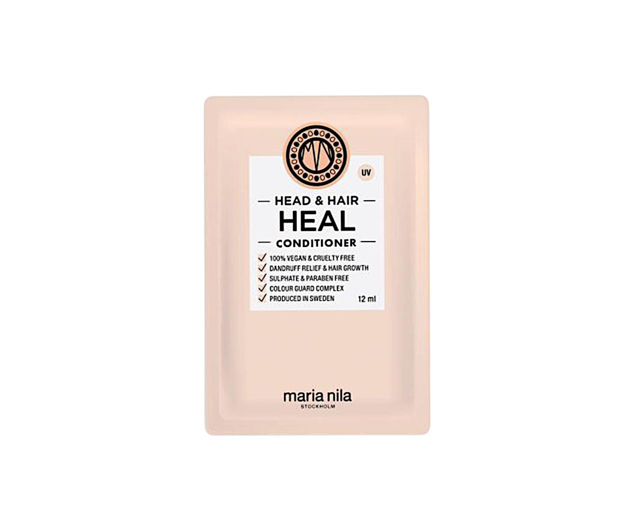 Maria Nila, Head & Hair Heal, Balsam de tratament pentru păr, Antimătreață, 12 ml