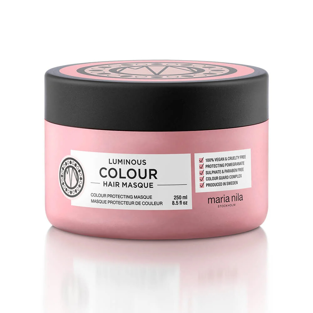 Maria Nila, Luminous Colour, Fără cruzime, Mască cremă pentru tratamentul părului, Pentru protecția culorii, 250 ml - Olmarkt