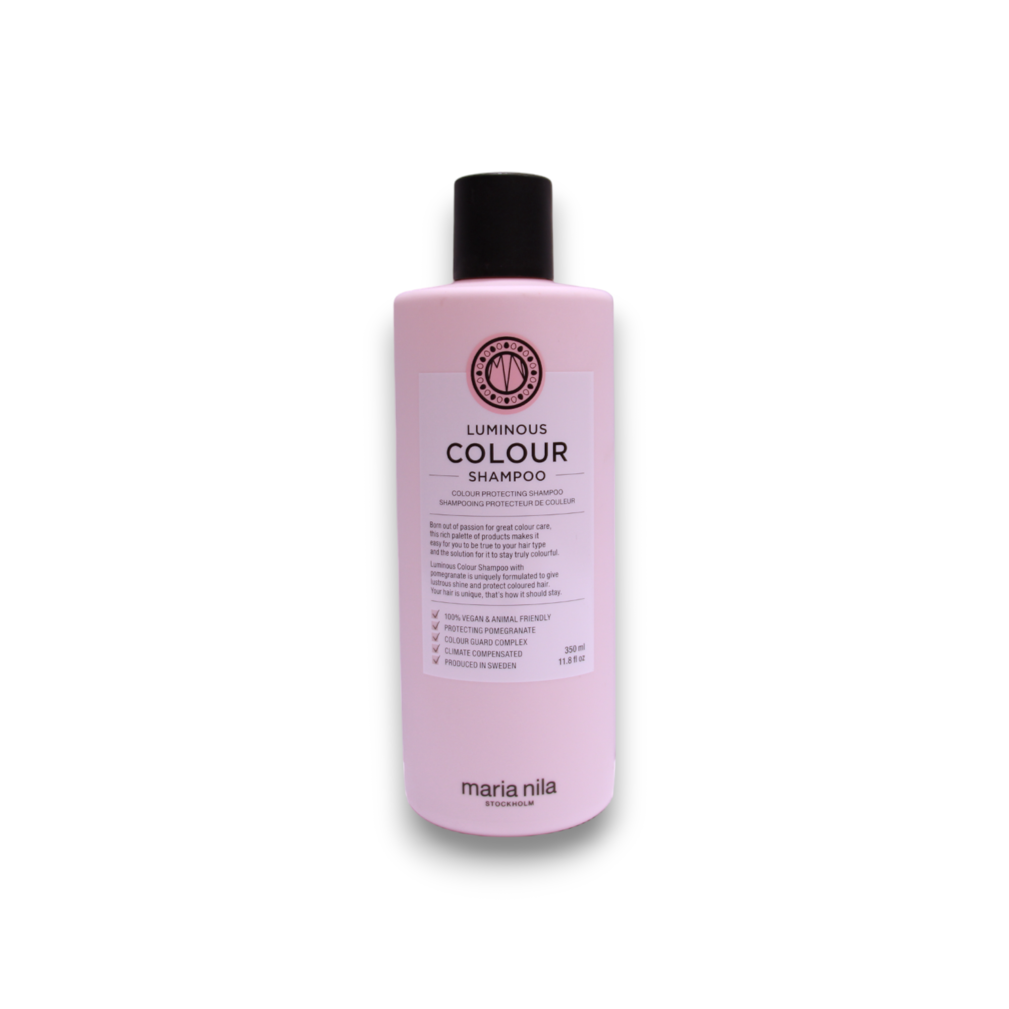 Maria Nila, Luminous Colour, Fără sulfați, Șampon pentru păr, Pentru hidratare, 350 ml - Olmarkt