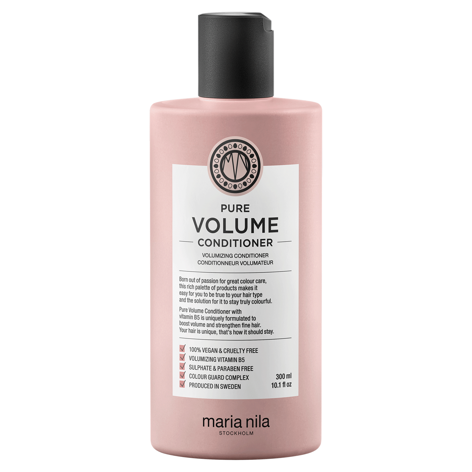 Maria Nila, Pure Volume, Fără parabeni, Balsam de păr, Pentru volum, 300 ml - Olmarkt