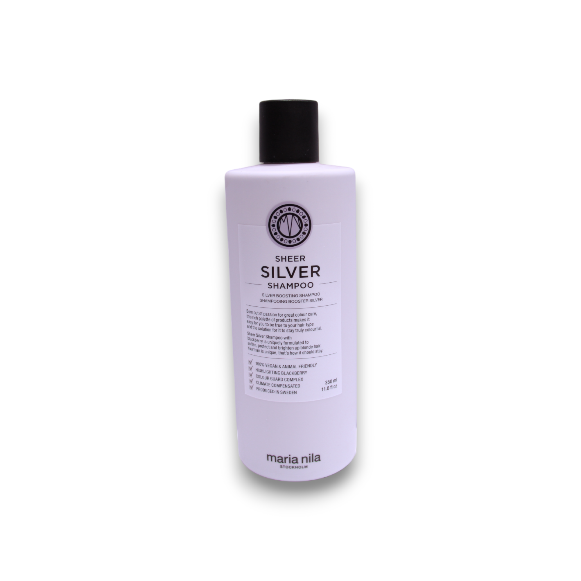 Maria Nila, Sheer Silver, Fără parabeni, Șampon pentru păr, Pentru hidratare, 350 ml - Olmarkt