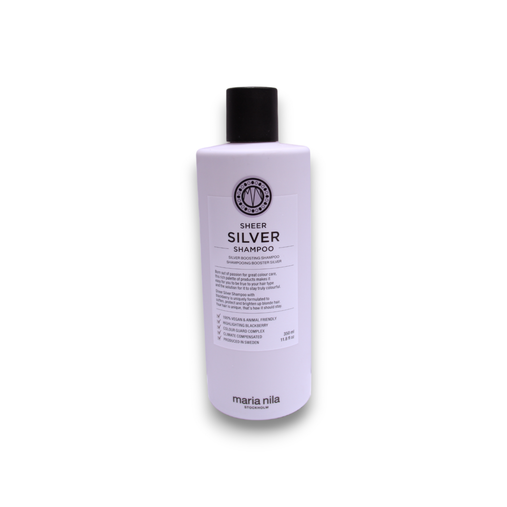 Maria Nila, Sheer Silver, Fără parabeni, Șampon pentru păr, Pentru hidratare, 350 ml - Olmarkt