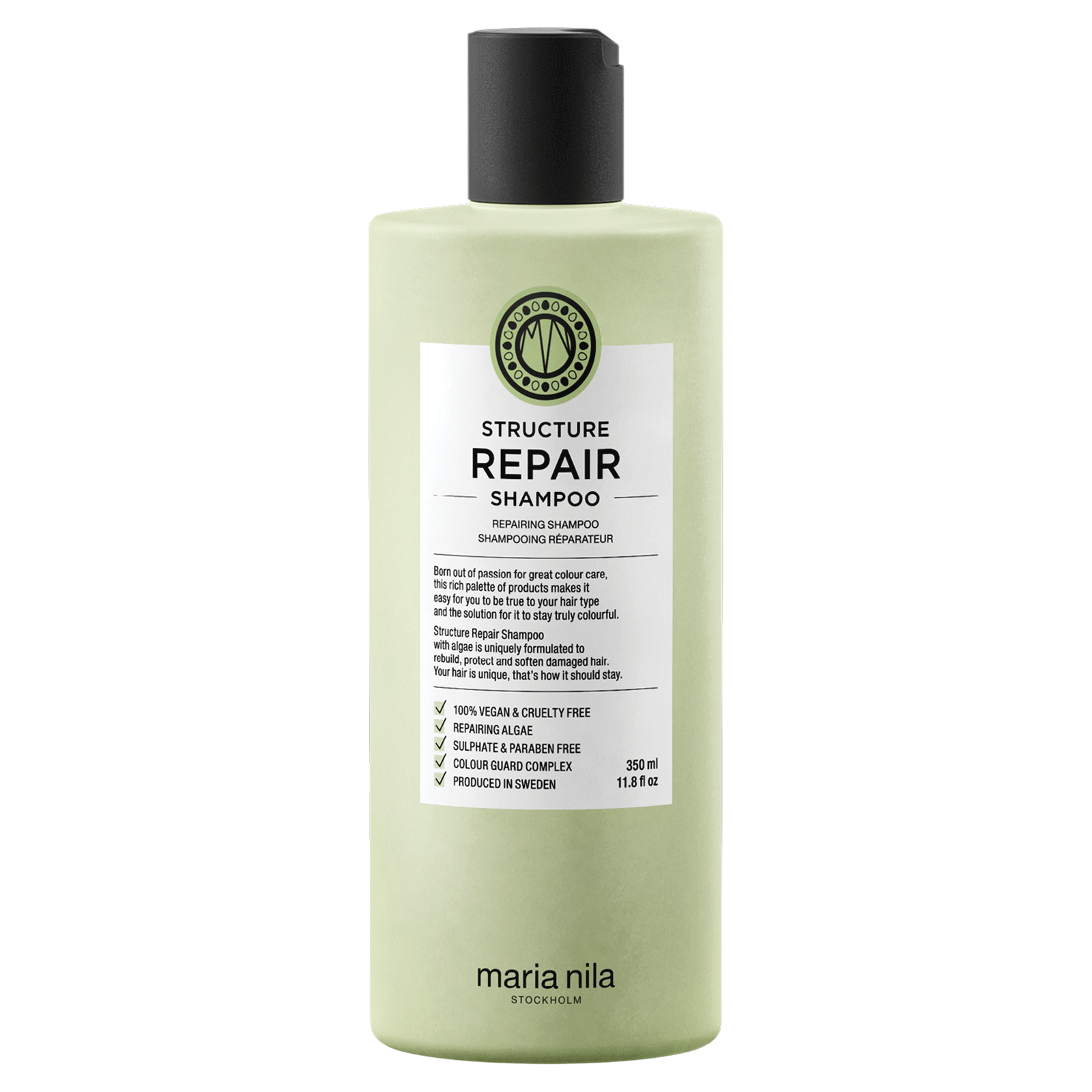 Maria Nila, Structure Repair, Șampon pentru păr, Pentru reparații, 350 ml - Olmarkt