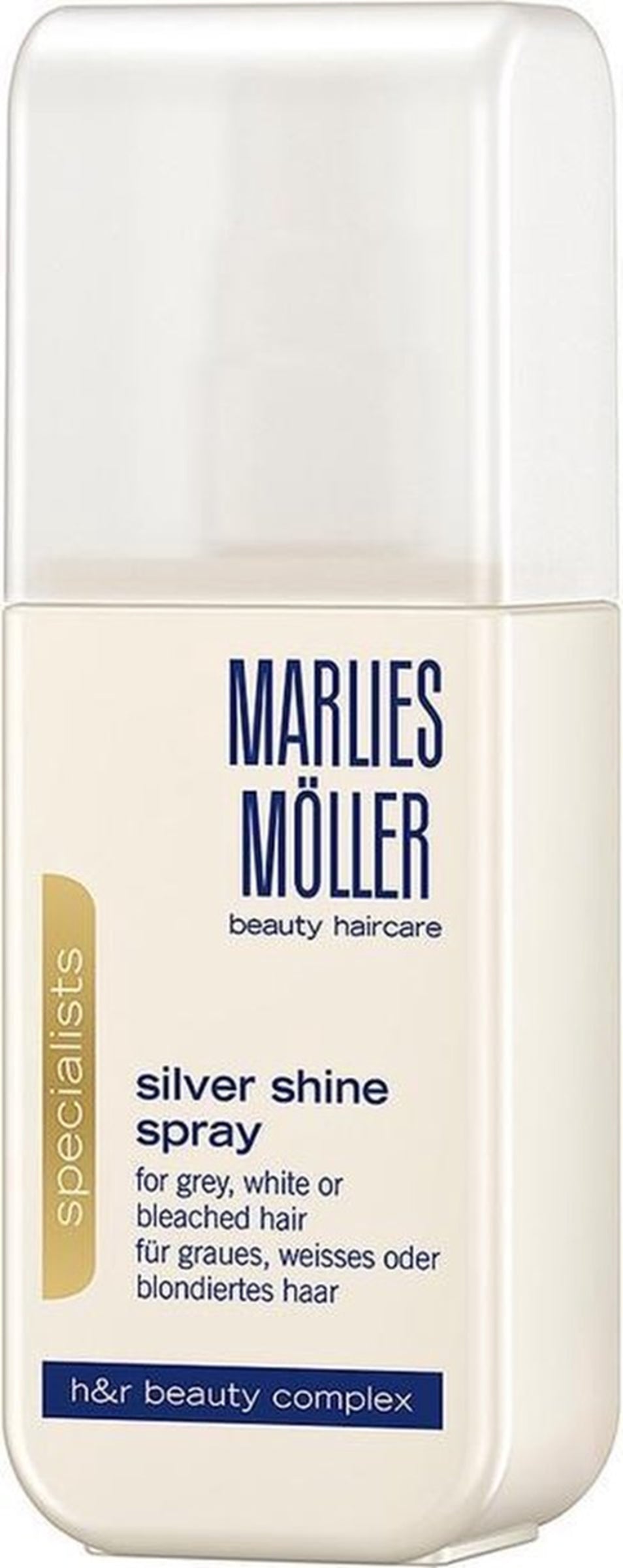 Marlies Moller, Specialists, Tratament cu spray pentru păr, Pentru neutralizarea tonurilor galbene, 125 ml - Olmarkt