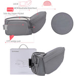 Marsupiu Ergonomic 3in1, Flippy, pentru Bebelusi si Copii, 0-36 Luni, Bretele Reglabile pentru Umar si Sold, Inchidere