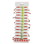 Martisor Bratara pentru Dama si Copii, Jolie, Model Balonase Colorate, Set 12 bucati, Pandantiv Emailat cu Contur