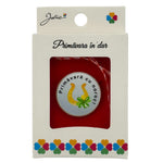 Martisor Brosa Mica in Cutie, Jolie, Design cu Mesaj, Dimensiune 2.5-3 cm, Material Metal, Model Rotund Potcoava