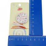 Martisor cu Brosa pentru copii, Jolie, Material Metal, Ambalaj Carton cu Design, Model Unicorn party, Roz deschis