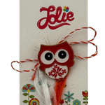 Martisor pentru copii, Jolie, Material Metal, Ambalaj Carton cu Design, Dimensiune Brosa Aproximativ 2x2 cm,