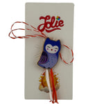 Martisor pentru copii, Jolie, Material Metal, Ambalaj Carton cu Design, Dimensiune Brosa Aproximativ 2x2 cm,
