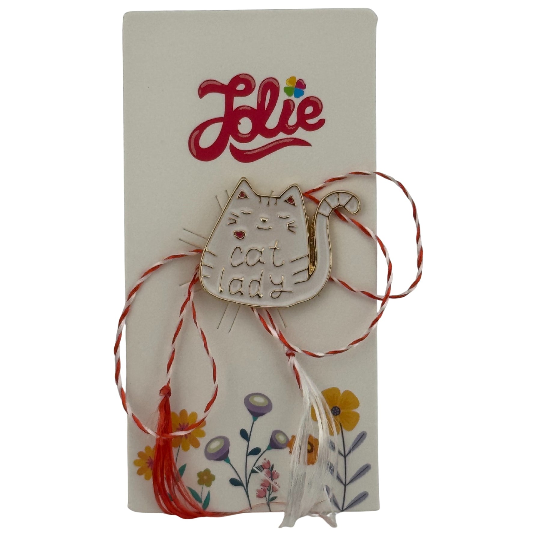Martisor pentru copii, Jolie, Material Metal, Ambalaj Carton cu Design, Dimensiune Brosa Aproximativ 2x2 cm,