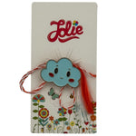 Martisor pentru copii, Jolie, Material Metal, Ambalaj Carton cu Design, Dimensiune Brosa Aproximativ 2x2 cm,
