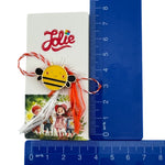 Martisor pentru copii, Jolie, Material Metal, Ambalaj Carton cu Design, Dimensiune Brosa Aproximativ 2x2 cm,