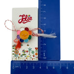 Martisor pentru copii, Jolie, Material Metal, Ambalaj Carton cu Design, Dimensiune Brosa Aproximativ 2x2 cm,