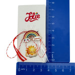 Martisor pentru copii, Jolie, Material Metal, Ambalaj Carton cu Design, Dimensiune Brosa Aproximativ 2x2 cm,