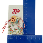 Martisor pentru copii, Jolie, Material Metal, Ambalaj Carton cu Design, Dimensiune Brosa Aproximativ 2x2 cm,