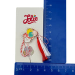 Martisor pentru copii, Jolie, Material Metal, Ambalaj Carton cu Design, Dimensiune Brosa Aproximativ 2x2 cm,