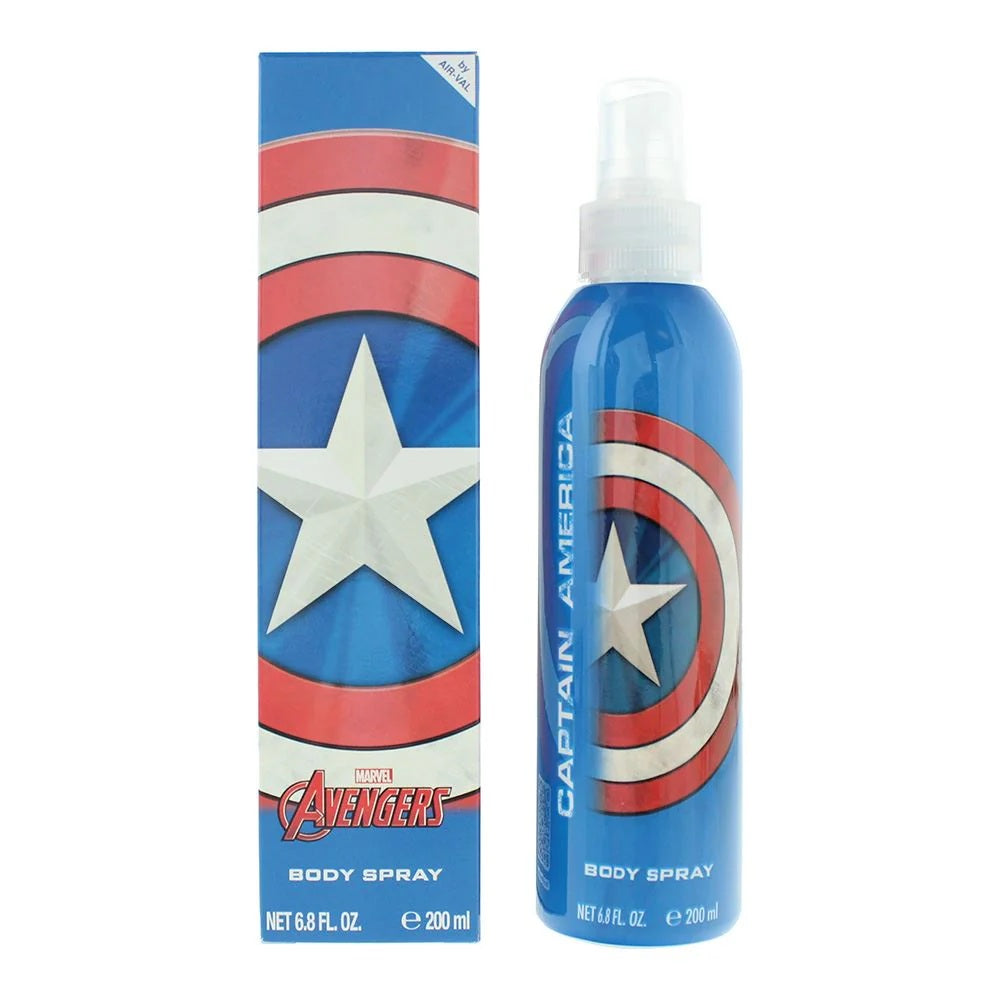 Marvel, Captain America, Spray de corp, 200 ml