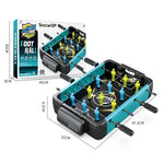 Masa de Fotbal cu Teren si 12 Jucatori Flippy, 4 Manere, 2 Mingi, cu Tablou Scor, din ABS, 47.5x32x8.5 cm, Design