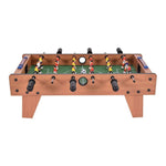 Masa de Fotbal cu Teren si 18 Jucatori Flippy, 6 Manere, cu Tablou pentru Scor, din Metal, Lemn si ABS, 69 x 36.5 x 23