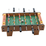 Masa de Fotbal cu Teren si 18 Jucatori Flippy, 6 Manere, cu Tablou pentru Scor, din Metal, Lemn si ABS, 60.5 x 30.5 x